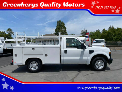 2008 Ford F-250 Super Duty for sale at Greenbergs Quality Motors in Napa CA