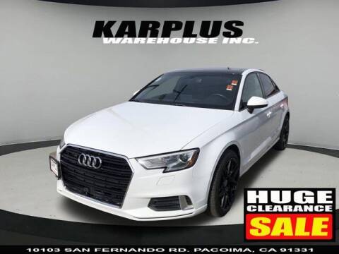 2017 Audi A3 for sale at Karplus Warehouse in Pacoima CA
