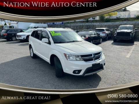 2013 Dodge Journey for sale at Nation Wide Auto Center in Brockton MA