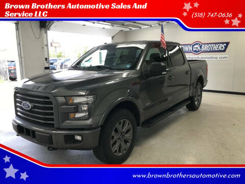 2017 Ford F-150 for sale at Brown Brothers Automotive Sales And Service LLC in Hudson Falls NY