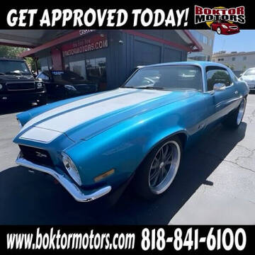 1973 Chevrolet Camaro for sale at Boktor Motors in North Hollywood CA