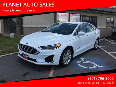 2019 Ford Fusion Hybrid for sale at PLANET AUTO SALES in Lindon UT