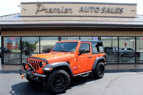 2018 Jeep Wrangler for sale at PREMIER AUTO SALES in Carthage MO