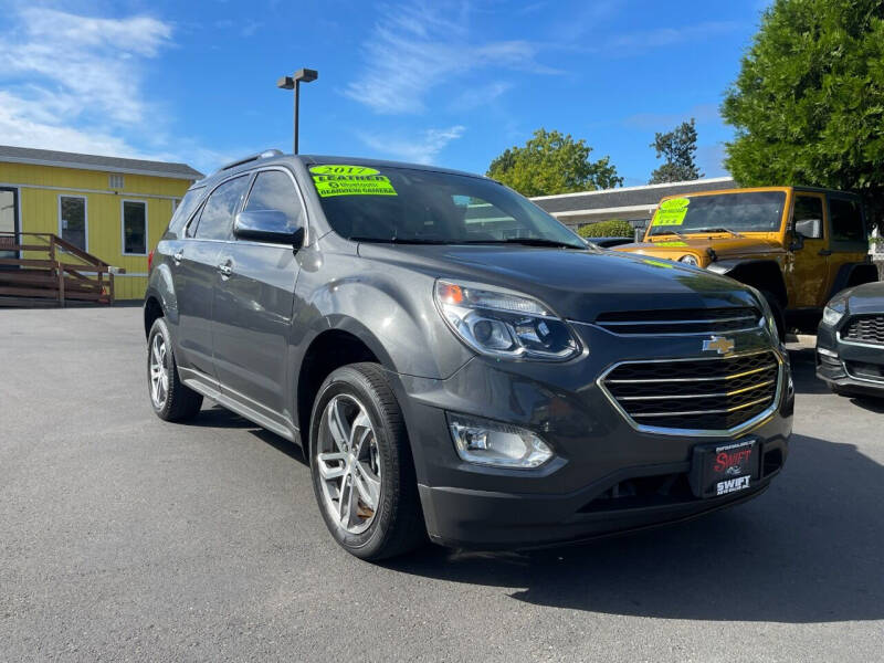 2017 Chevrolet Equinox for sale at SWIFT AUTO SALES INC in Salem OR