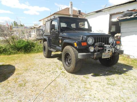 2000 Jeep Wrangler for sale at Mountain Auto in Jackson CA