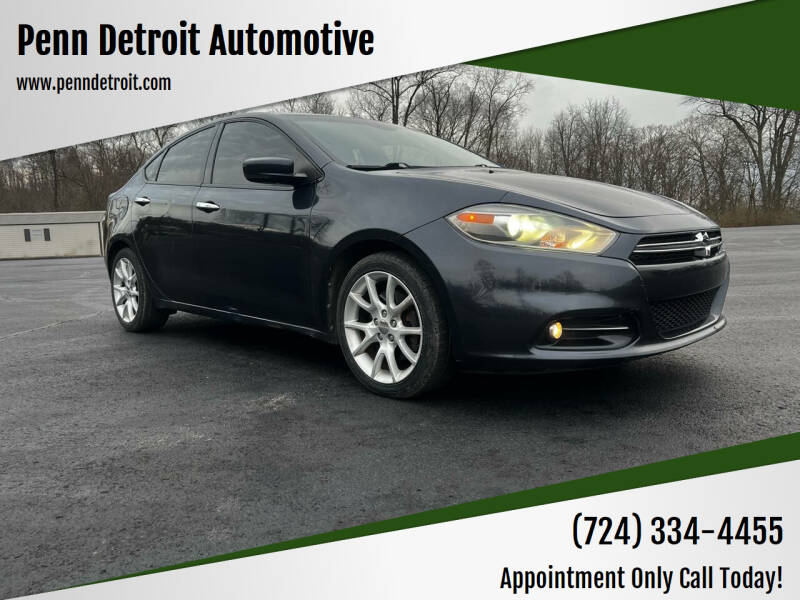 2013 Dodge Dart for sale at Penn Detroit Automotive in New Kensington PA