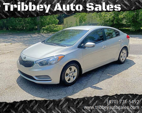 2015 Kia Forte for sale at Tribbey Auto Sales in Stockbridge GA