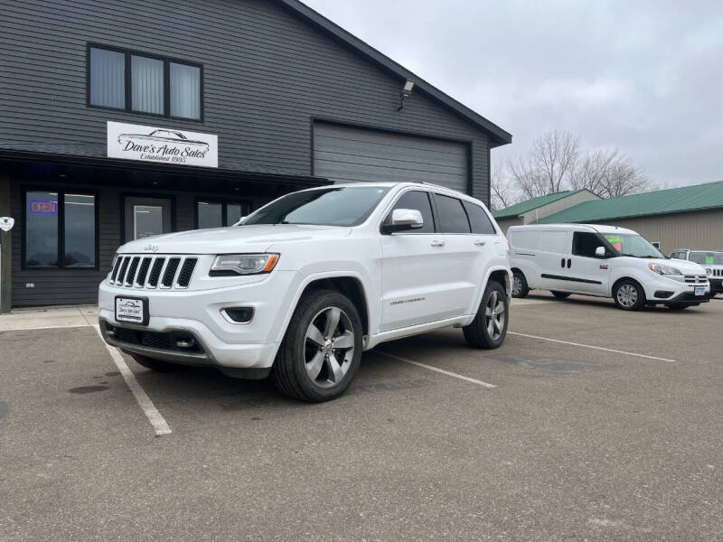 2014 Jeep Grand Cherokee for sale at Dave's Auto Sales in Hutchinson MN