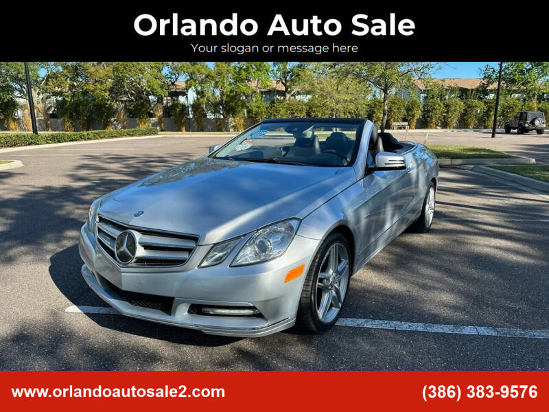 2012 Mercedes-Benz E-Class for sale at Orlando Auto Sale in Port Orange FL