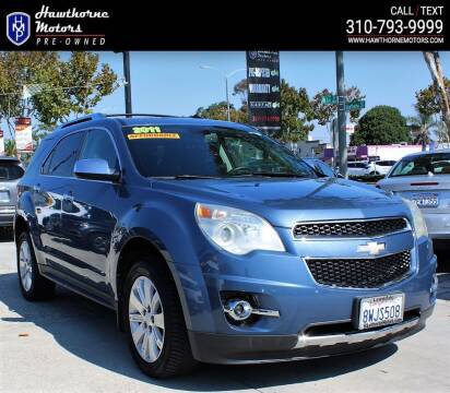 2011 Chevrolet Equinox for sale at Hawthorne Motors Pre-Owned in Lawndale CA