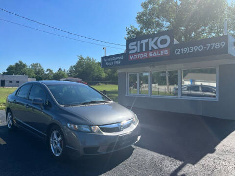 2010 Honda Civic for sale at SITKO MOTOR SALES INC in Cedar Lake IN