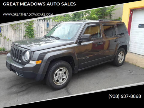 2014 Jeep Patriot for sale at GREAT MEADOWS AUTO SALES in Great Meadows NJ