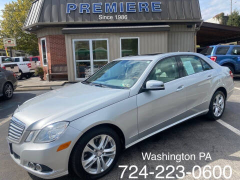 2011 Mercedes-Benz E-Class for sale at Premiere Auto Sales in Washington PA