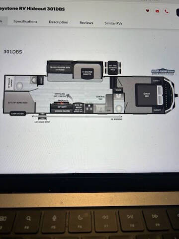 2021 Keystone RV RV HIDEOUT 301DBS