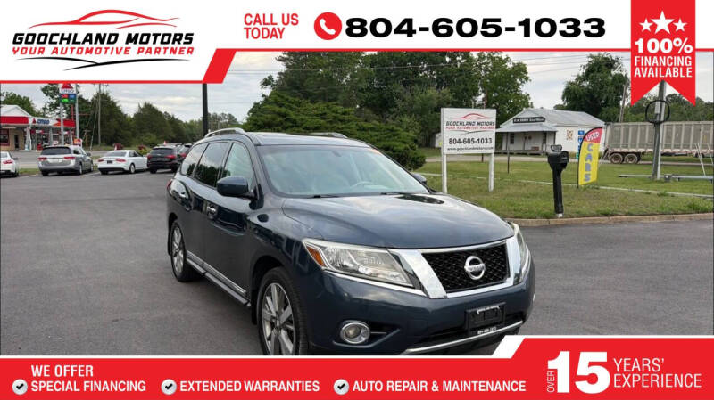 2013 Nissan Pathfinder Platinum