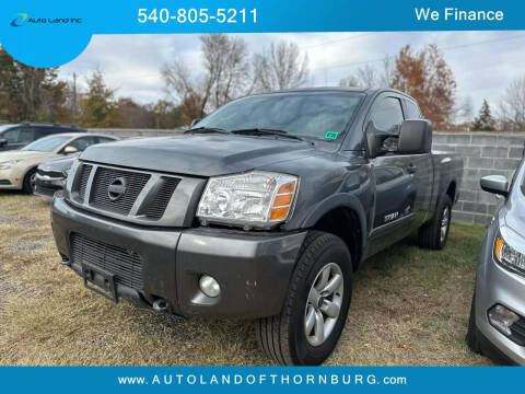 2008 Nissan Titan for sale at Auto Land of Thornburg in Spotsylvania VA