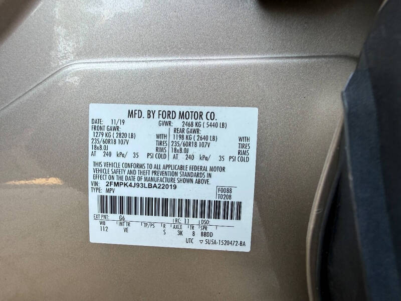 2020 Ford Edge SEL