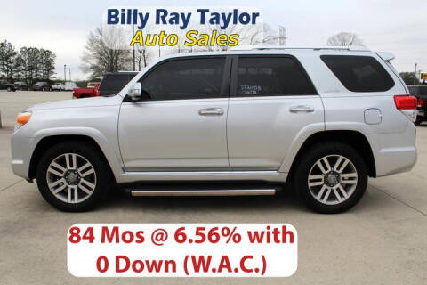 2012 Toyota 4Runner for sale at Billy Ray Taylor Auto Sales in Cullman AL