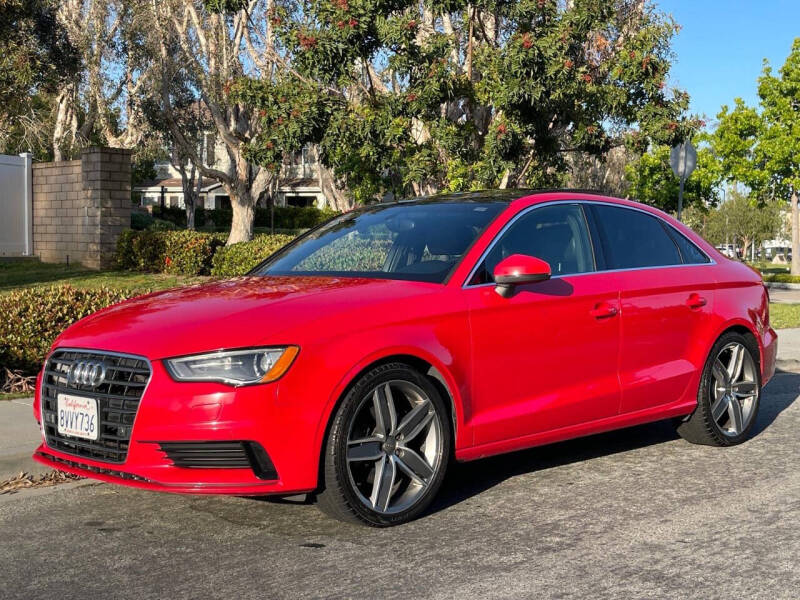 Used 2015 Audi A3 Sedan Premium Plus with VIN WAUEFGFF3F1056832 for sale in Costa Mesa, CA