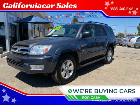 2005 Toyota 4Runner for sale at Californiacar Sales in Santa Maria CA