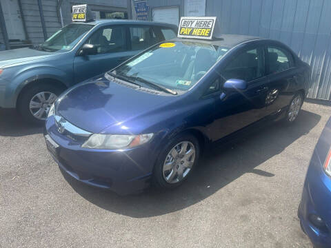 2011 Honda Civic for sale at Fulmer Auto Cycle Sales in Easton PA