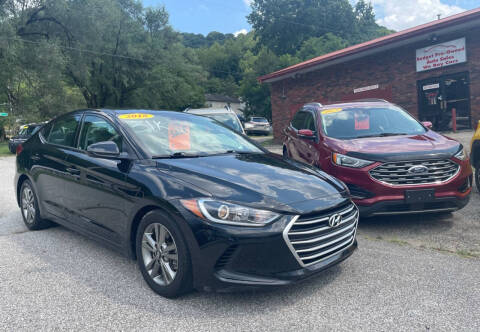 2018 Hyundai Elantra for sale at Budget Preowned Auto Sales in Charleston WV