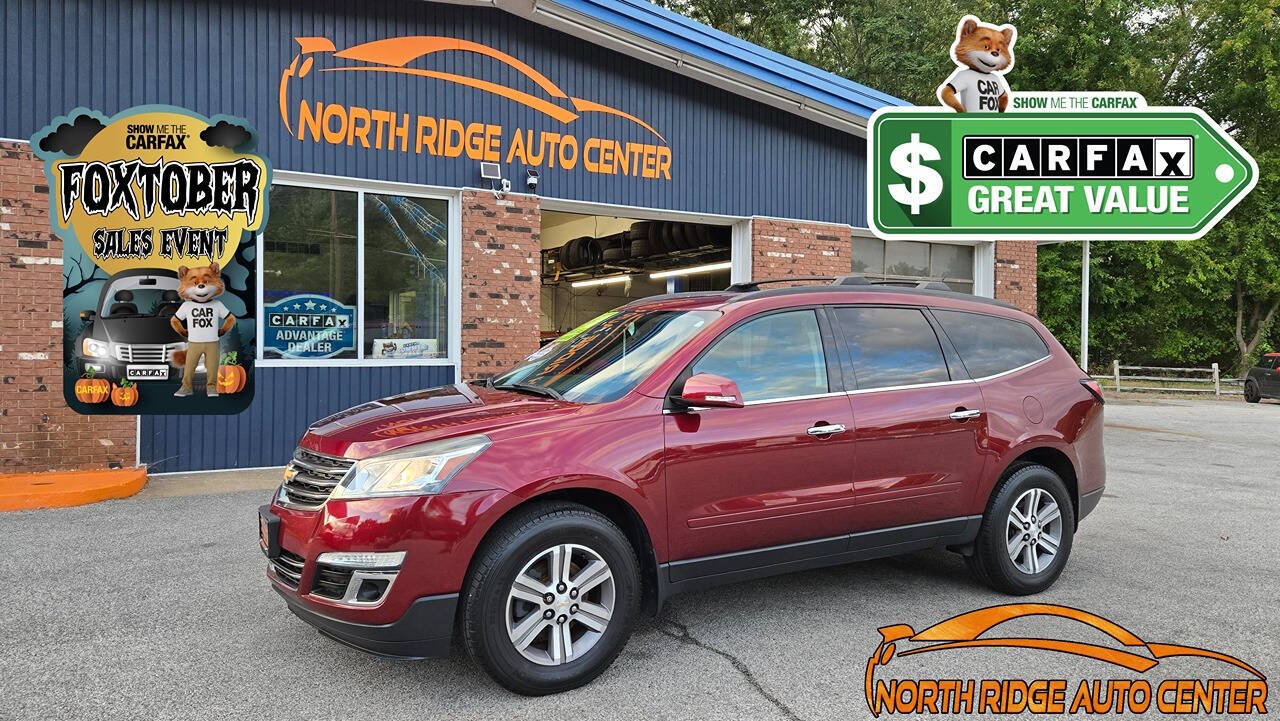 2015 Chevrolet Traverse for sale at North Ridge Auto Center LLC in Madison, OH