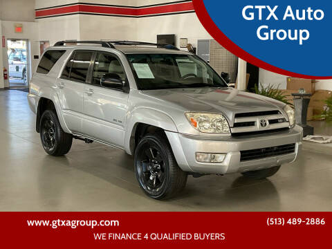 2004 Toyota 4Runner for sale at GTX Auto Group in West Chester OH