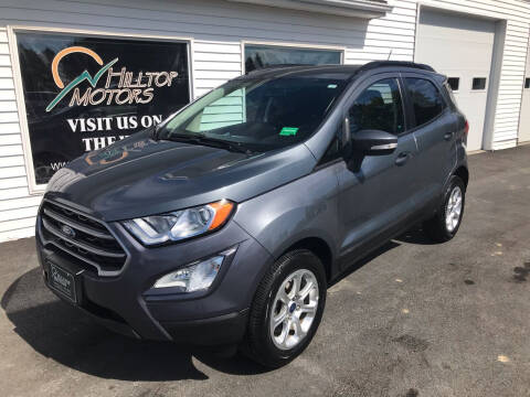 2019 Ford EcoSport for sale at HILLTOP MOTORS INC in Caribou ME