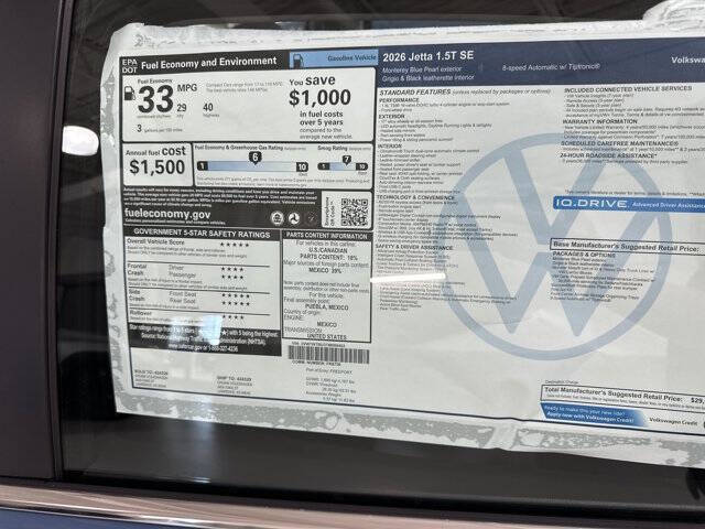 2026 Volkswagen Jetta SE