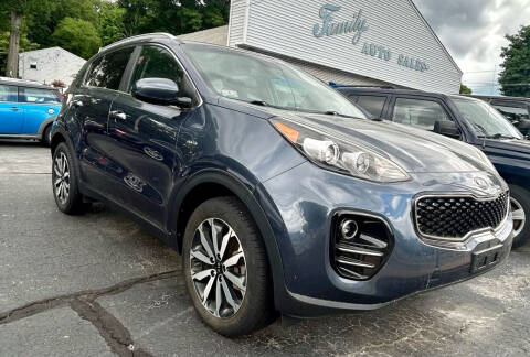 2017 Kia Sportage for sale at FAMILY AUTO SALES, INC. in Johnston RI