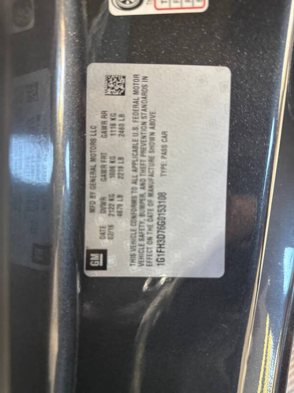 2016 Chevrolet Camaro SS