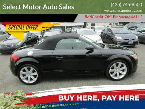 2008 Audi TT for sale at Select Motor Auto Sales in Lynnwood WA