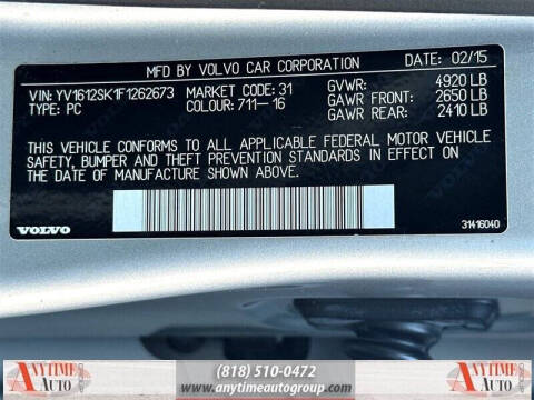 2015 Volvo V60 T5 Premier