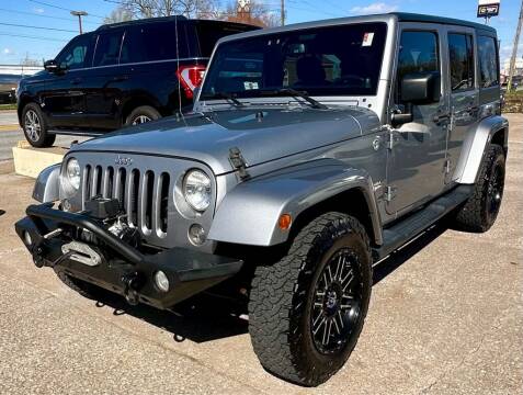 2014 Jeep Wrangler Unlimited for sale at MIDWEST MOTORSPORTS in Rock Island IL