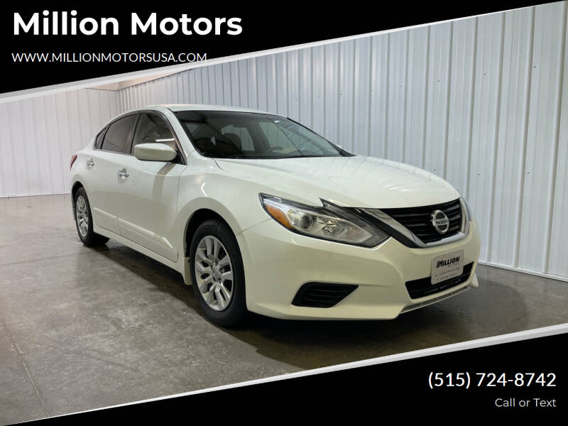 2017 Nissan Altima for sale at Million Motors in Adel IA