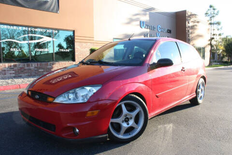 2003 Ford Focus SVT for sale at CK Motors in Murrieta CA