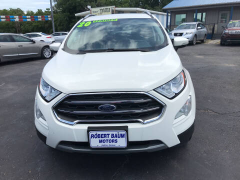 2020 Ford EcoSport for sale at Robert Baum Motors in Holton KS