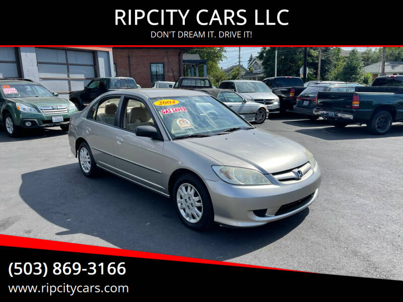 2004 Honda Civic for sale at RIPCITY CARS LLC in Portland OR