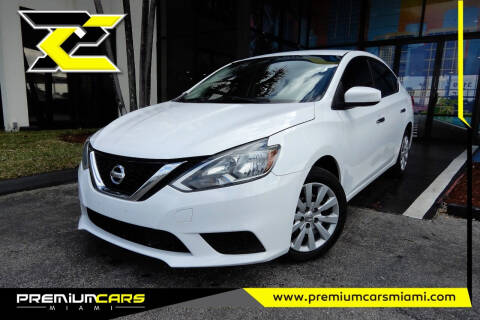 2019 Nissan Sentra for sale at Premium Cars of Miami in Miami FL