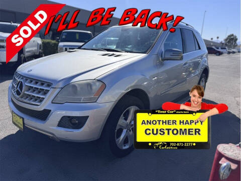 2011 Mercedes-Benz M-Class for sale at The Car Company in Las Vegas NV