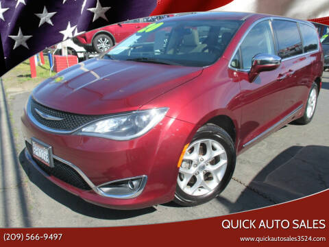 2020 Chrysler Pacifica for sale at Quick Auto Sales in Ceres CA