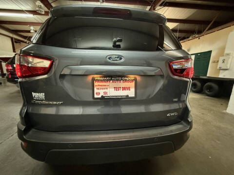 2018 Ford EcoSport SE