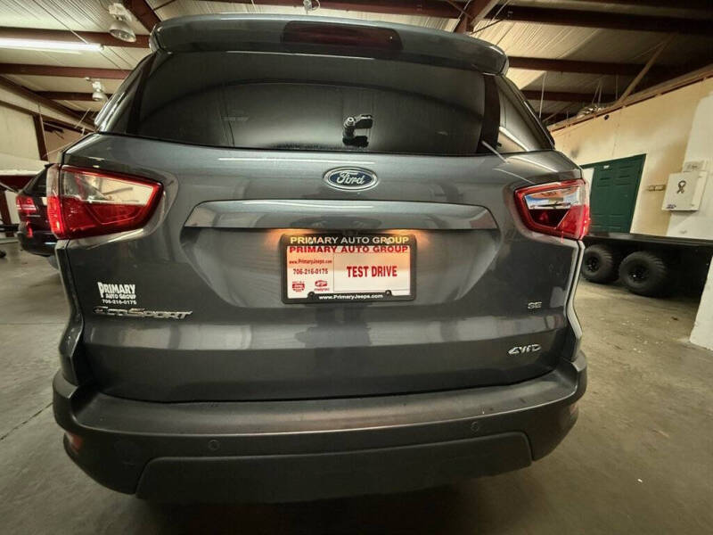 2018 Ford EcoSport SE