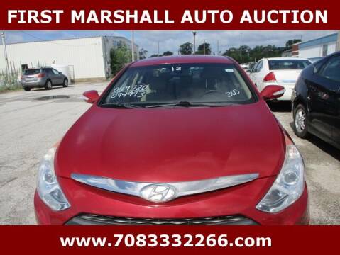 2013 Hyundai Sonata Hybrid for sale at First Marshall Auto Auction in Harvey IL