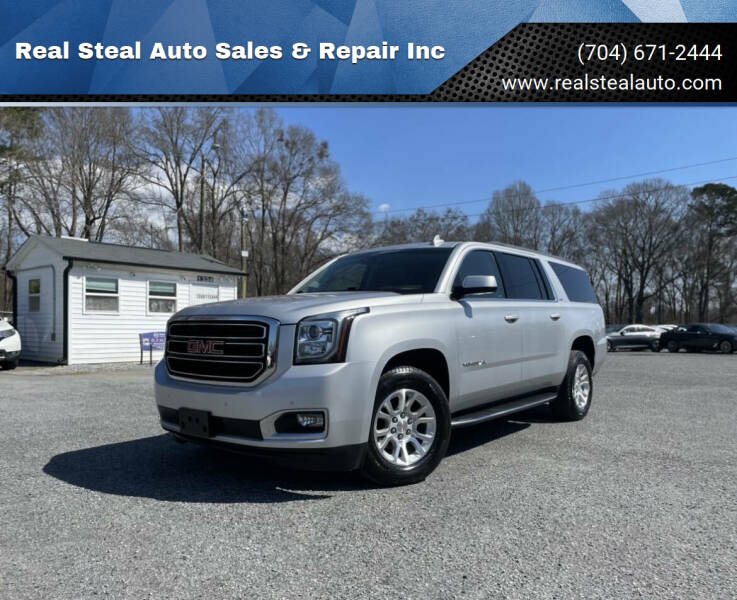 2019 GMC Yukon XL for sale at Real Steal Auto Sales & Repair Inc in Gastonia NC