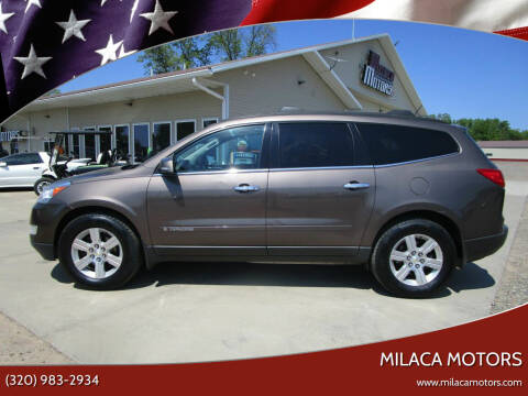 2009 Chevrolet Traverse for sale at Milaca Motors in Milaca MN
