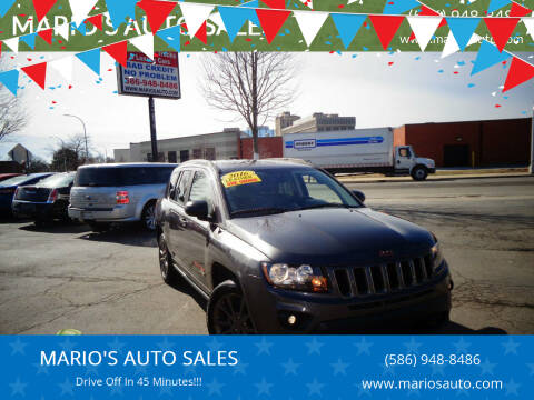 2016 Jeep Compass for sale at MARIO'S AUTO SALES in Mount Clemens MI