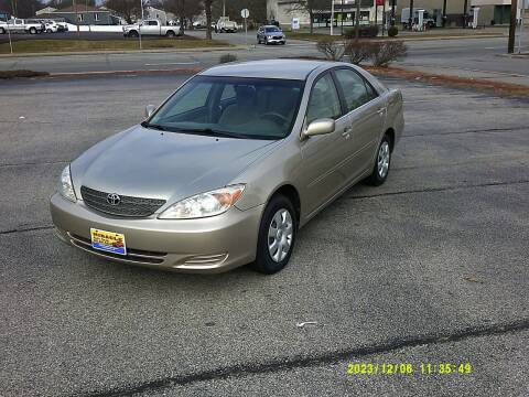 2002 Toyota Camry for sale at MIRACLE AUTO SALES in Cranston RI