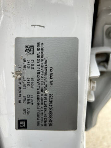 2012 Buick Verano Leather Group